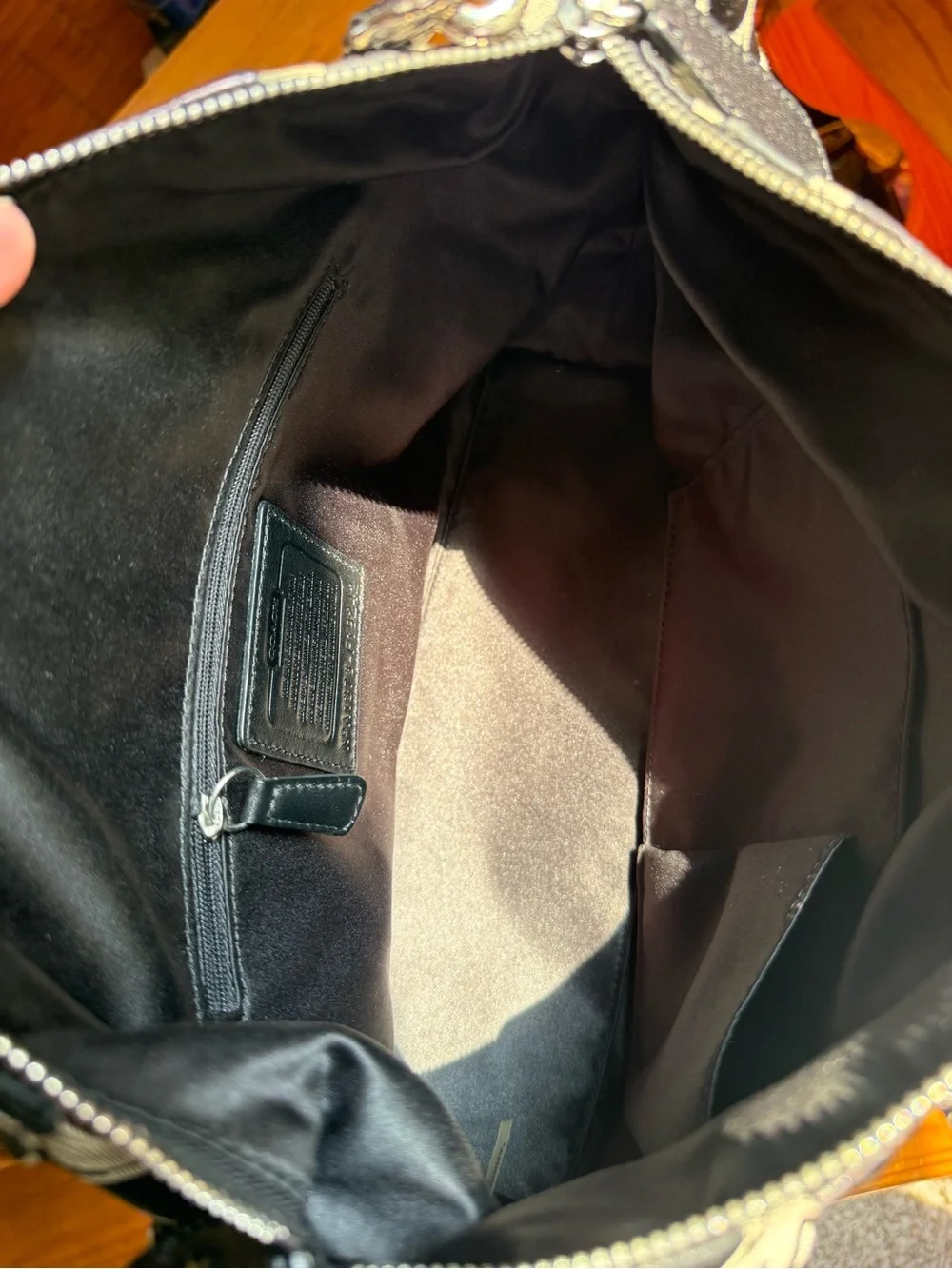 Coach Ashley Signature Satchel with the style number F19242 With Removable Strap